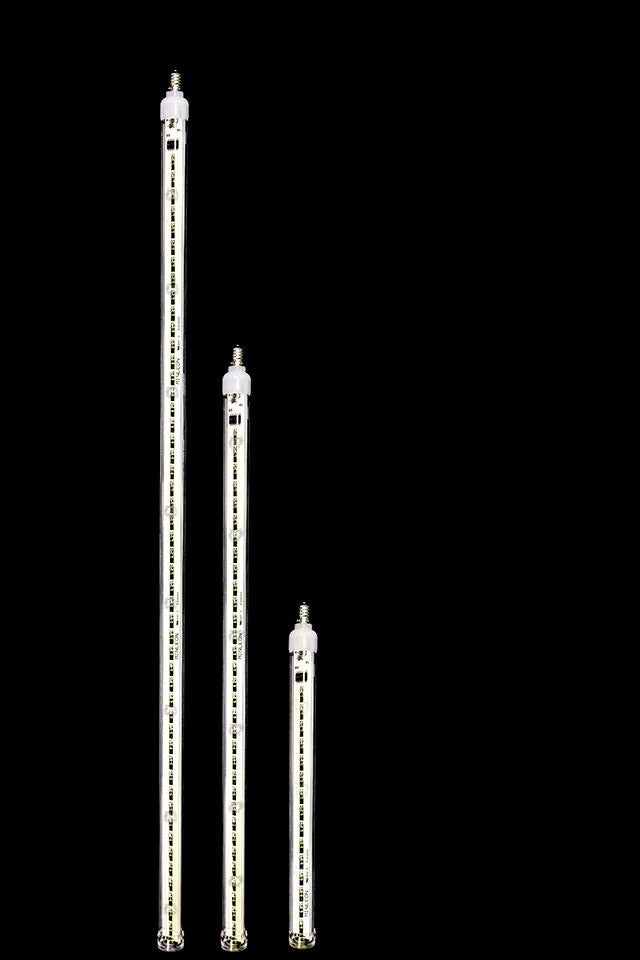 Create a unique roof line with Snowfall tubes and C9 bulbs