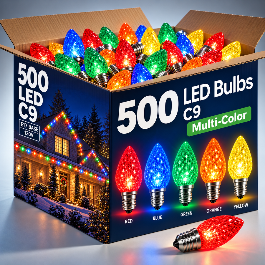 bulk c9 LED bulbs