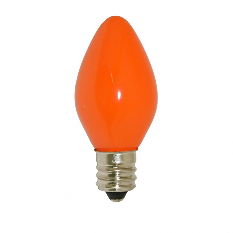 C9 ceramic orange bulb