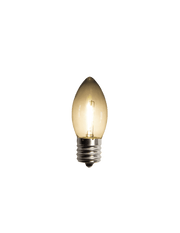 C9 LED filament Warm White