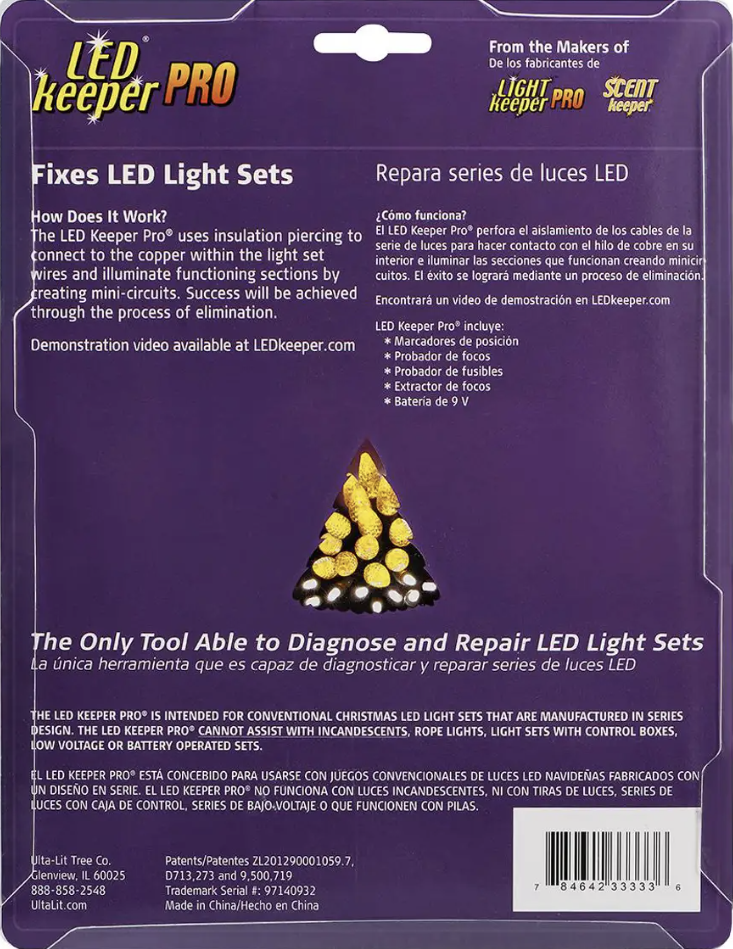 Light Keeper Performance LED Keeper Pro - Repair LED Chrsitmas lights with ease — The LED Warehouse