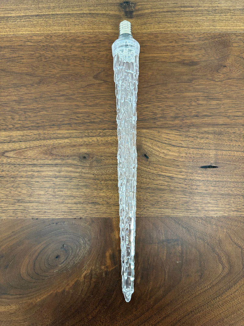 12 inch C9 icicle light bulb