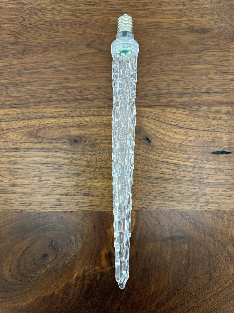9 inch C9 icicle light bulb
