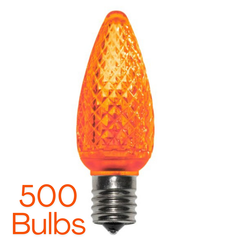 c9 orange case of 500 bulbs