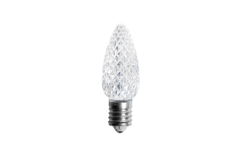 Pure White C9 Twinkle Bulb