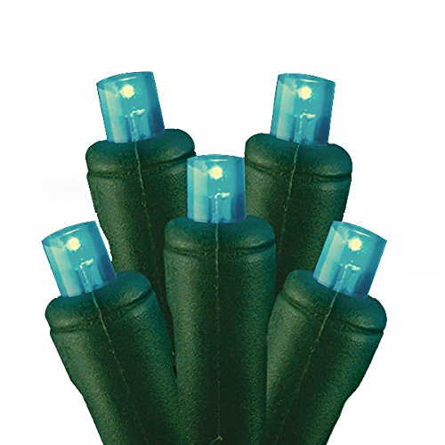 5mm 70L LED Christmas Lights Teal