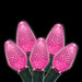 Pink C7 LED strands 25L