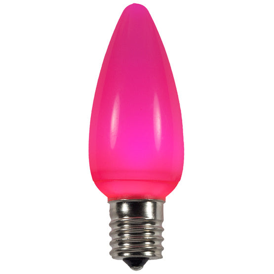 Pink C9 SMD LED bulb