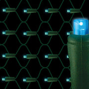 Blue LED net lights