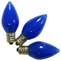 Blue C9 SMD opaque LED bulb