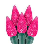 Pink 100 count C6 LED strands