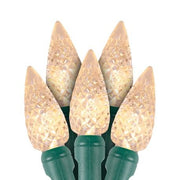 Warm white C6 LED Christmas lights