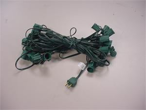 C9 sockets and wire 100 feet