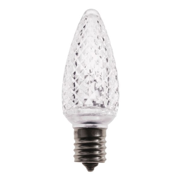 Pure White SMD C9 bulbs for custom Christmas lights