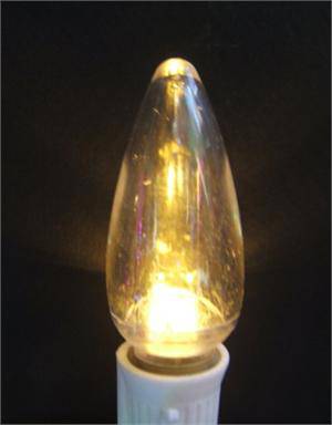 C9 LED bulb SMD champagne smooth