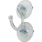 Double suction cup wreath holder