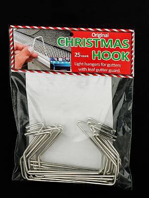 white icicle hooks for gutter
