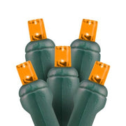 Orange 5mm LED Christmas lights 35L