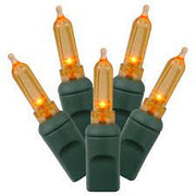 Orange T5 LED Christmas lights