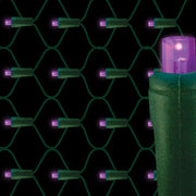 Purple LED Net lights