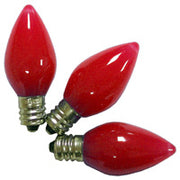 Red C9 SMD LED retro fit bulbs