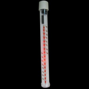 Red Cascading snow fall tube